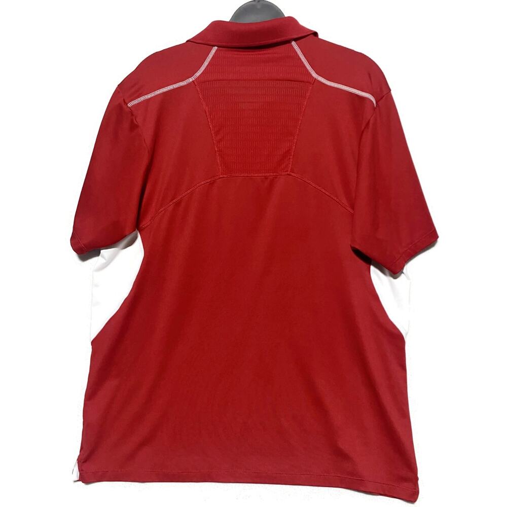 2017 Little League World Series Red Polo Shirt Size Large Russell Athletic - Picture 3 of 9